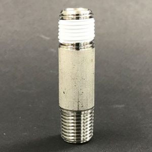 1/4ネジに幅8mmのシールテープ巻付